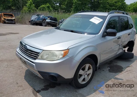 2010 Subaru Forester 2.5X from USA, damaged, VIN JF2SH6BC7AH912995